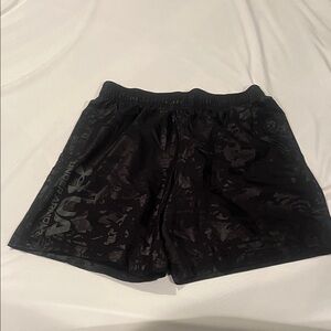 Under Armour Dark Patterned Athletic Shorts
